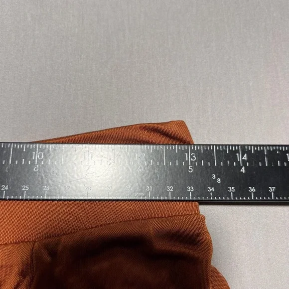 Maeve by‎ Anthropologie Shiloh Wide Leg Palazzo Pants Womens XS Rust Orange - Picture 11 of 15